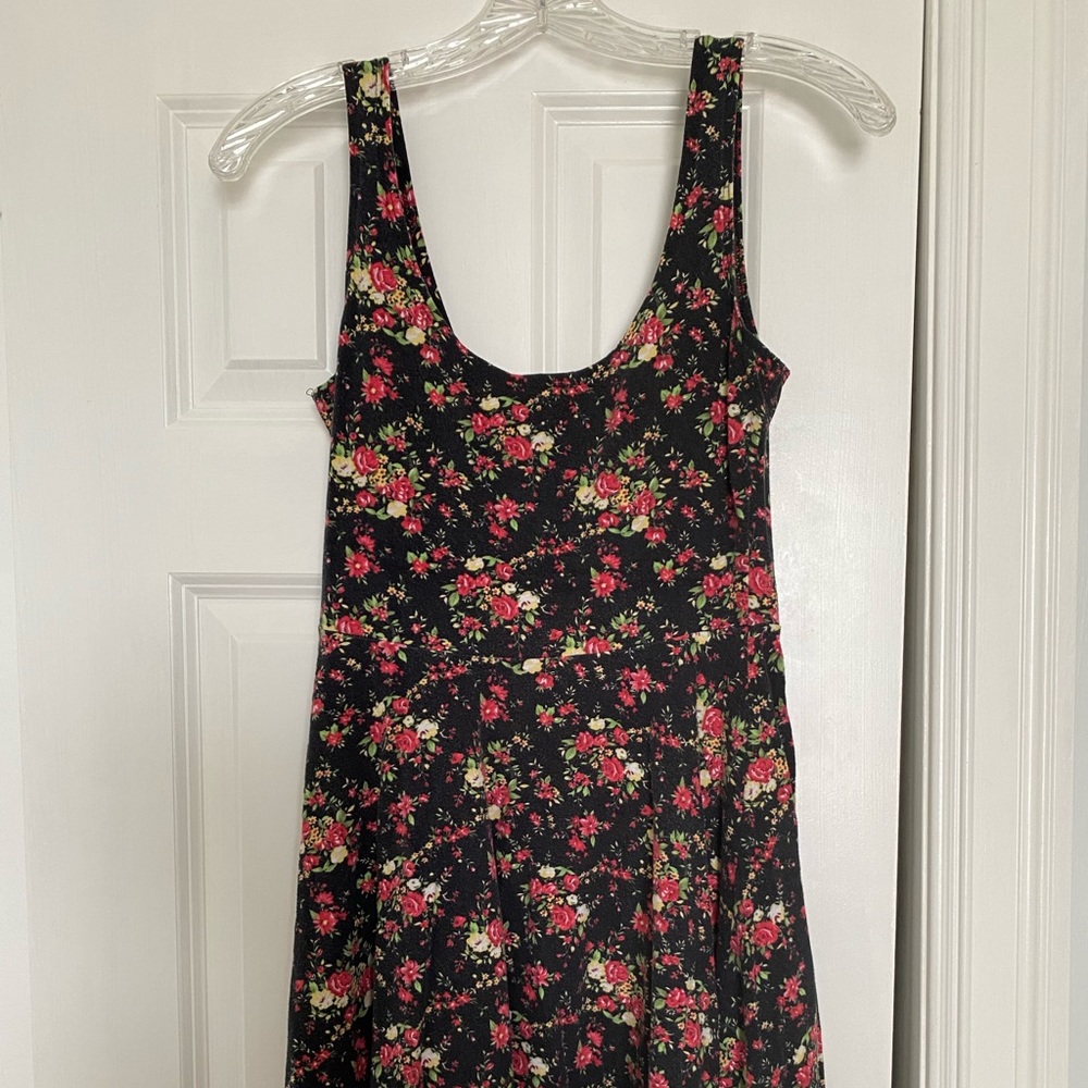 Floral Skater Mini Dress